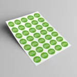 naklejki drukowane na arkuszu A3 druk naklejek drukarnia cyfrowa online kalkulator wycen