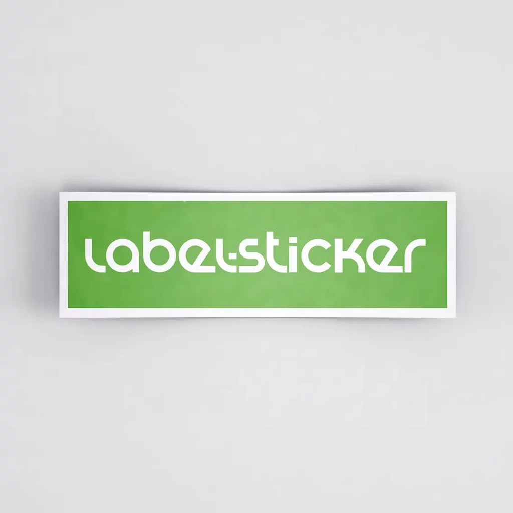 drukowane naklejki prostokątne druk naklejek ekspresowa drukarnia cyfrowa kalkulator wycena