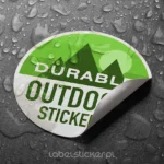 naklejki uniwersalne na zewnątrz drukowane na folii samoprzylepnej